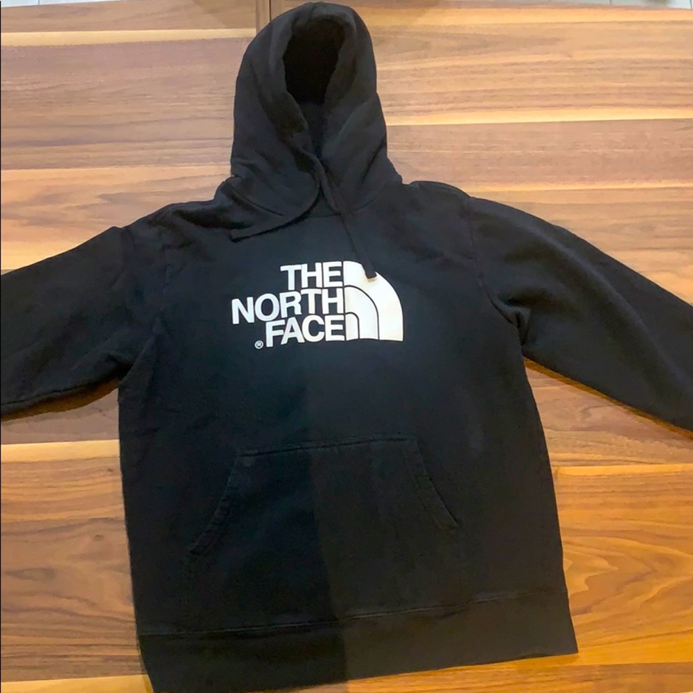 Black The North Face hoodie